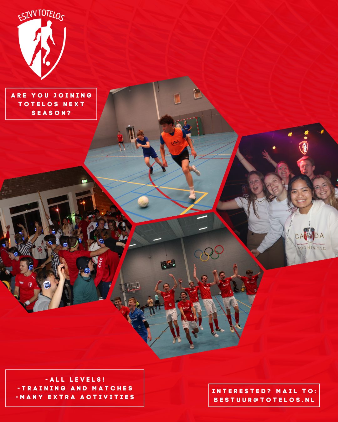 โฝ Open Trainingen Bij Totelos! โฝ